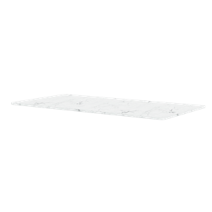 Górna Płyta Druciana Montana Panton z Białego Marmuru 70,1 cm x 34,8 cm