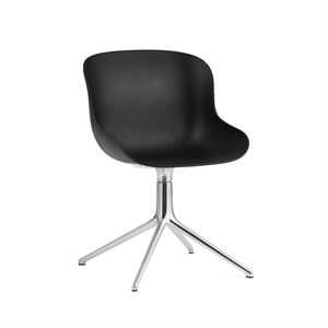 Krzesło Obrotowe Normann Copenhagen Hyg Aluminiowy/ Czarny