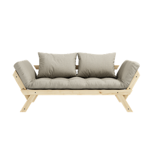 Sofa Karup Design Bebop M. Materac 4-warstwowy 914 Len/Lakier Bezbarwny