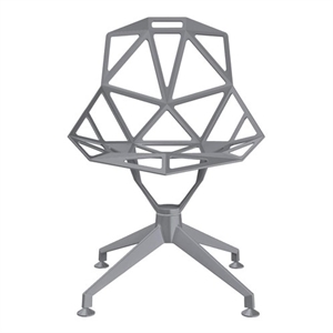 Magis Chair One 4-gwiazdkowe Krzesło do Jadalni Adapta Szary