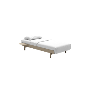 Łóżko MOEBE Rama Łóżka 90 cm Piaskowy
